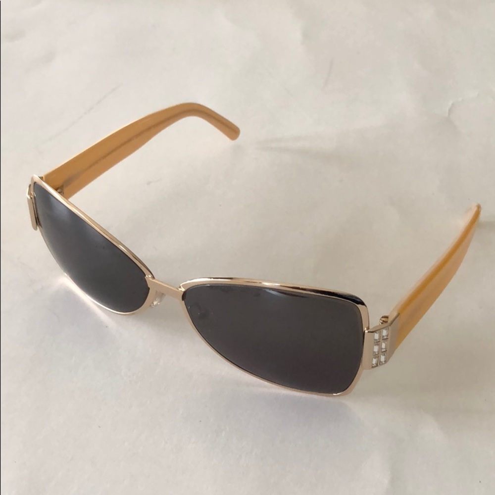 EXTE  women’s rimmed sunglasses yellow EX 520